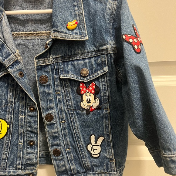 Minnie Mouse denim jacket toddler 3t - Picture 4 of 8